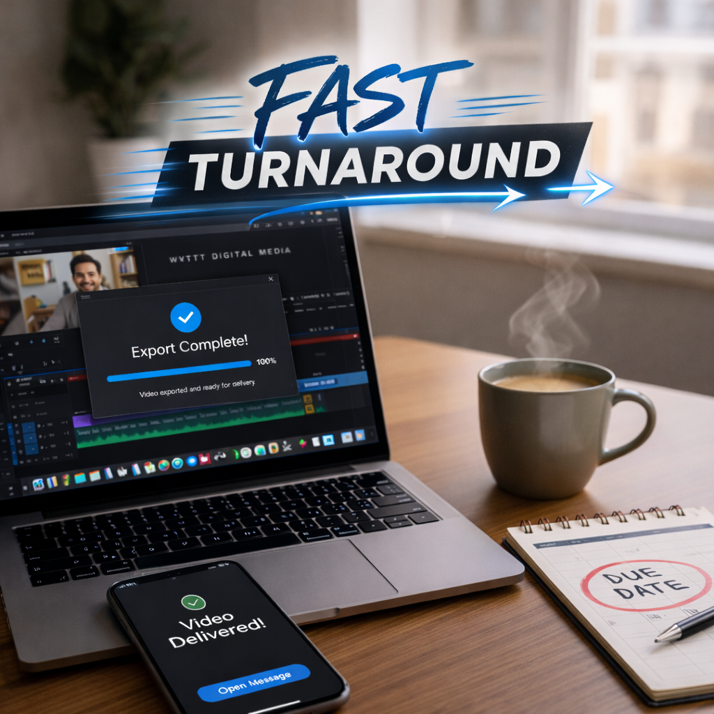 Fast video turnaround